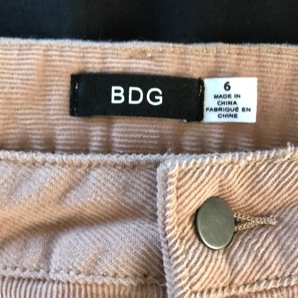 BDG pink cord mini skirt, Size 6 - Picture 4 of 6